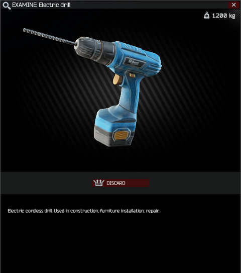 Electric drill - The Official Escape from Tarkov Wiki