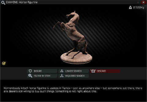 Horse Figurine Escape From Tarkov Wiki