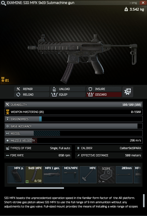 Mpx Escape From Tarkov Wiki