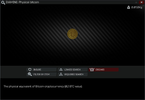 Physical Bitcoin Escape From Tarkov Wiki