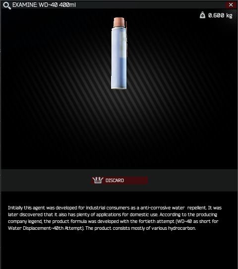 Wd 40 400ml Escape From Tarkov Wiki Wd 40 400ml Escape From Tarkov Wiki