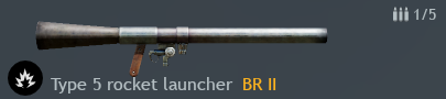 Type 5 rocket launcher.png Type 5 rocket launcher.png