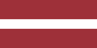 ラトビア国旗 ラトビア国旗