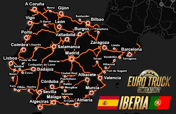 Iberia追加エリア