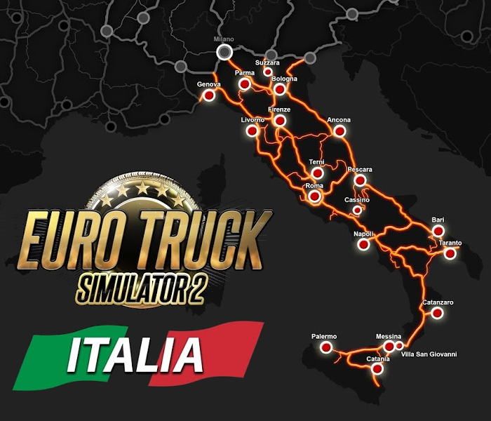 Italia拡大マップ Italia拡大マップ