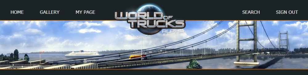 World of Trucks Web Topページ