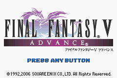 作品 Final Fantasy V Advance ファイナルファンタジー用語辞典 Wiki