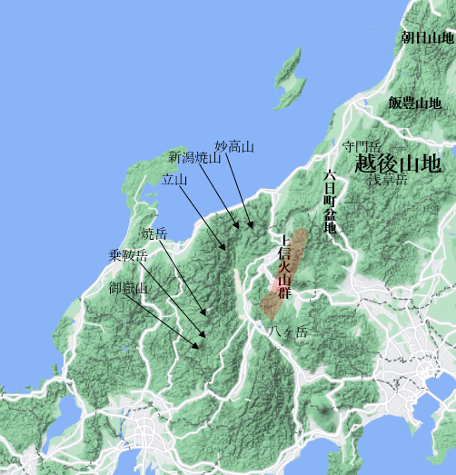 中部地方の地形 Fictionation Wiki