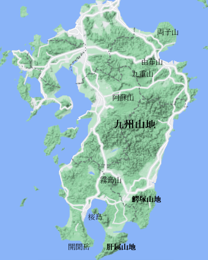 鰐塚山地