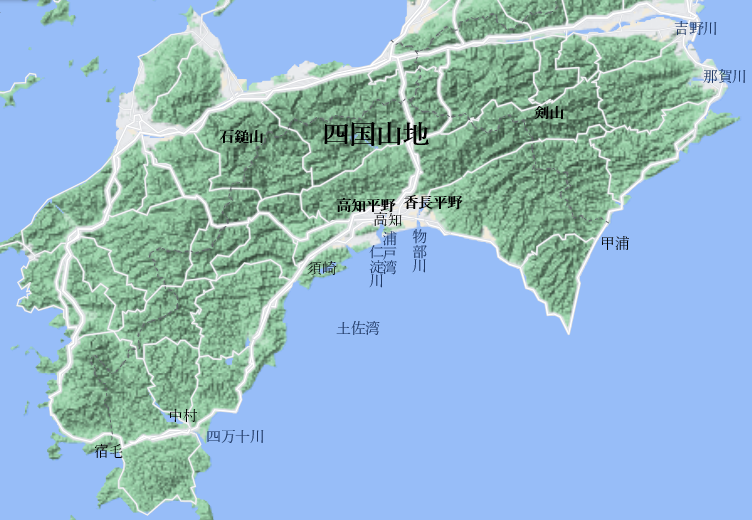 四国地方の地形 Fictionation Wiki 四国地方の地形 Fictionation Wiki