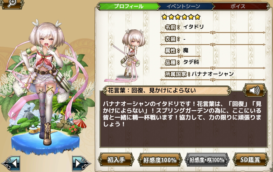 イタドリ Flower Knight Girl Wiki