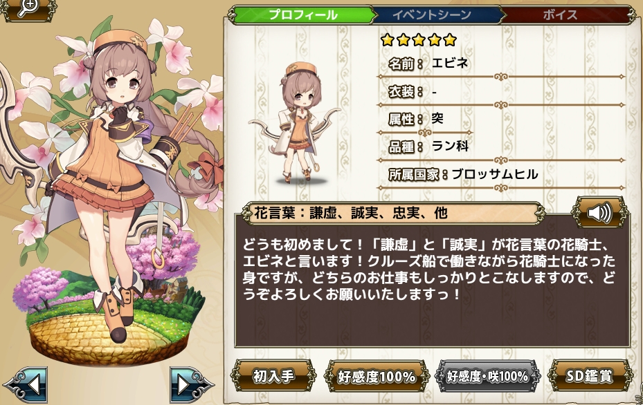 エビネ Flower Knight Girl Wiki