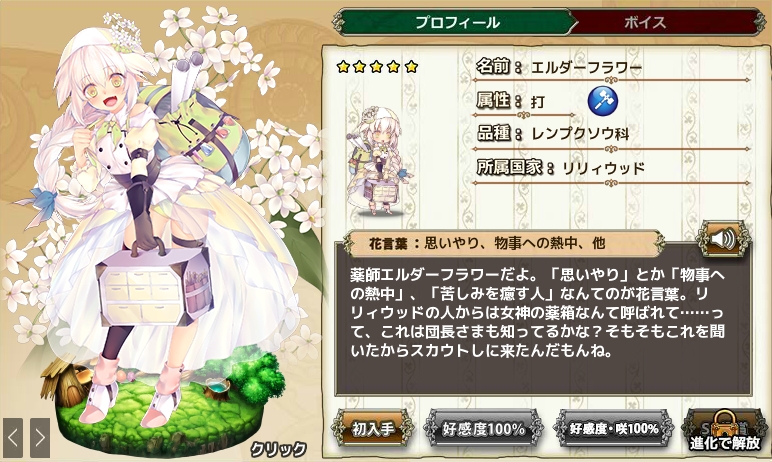 エルダーフラワー Flower Knight Girl Wiki