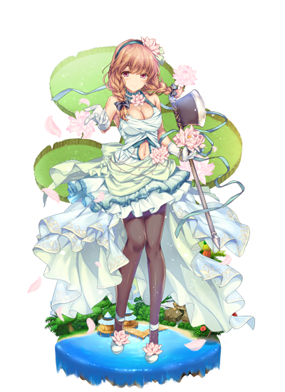 オオオニバス ジューンブライド Flower Knight Girl Wiki