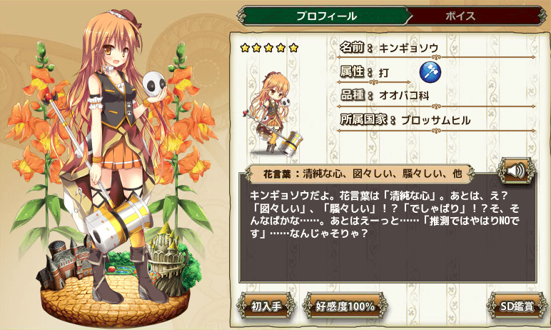 キンギョソウ Flower Knight Girl Wiki キンギョソウ Flower Knight Girl Wiki