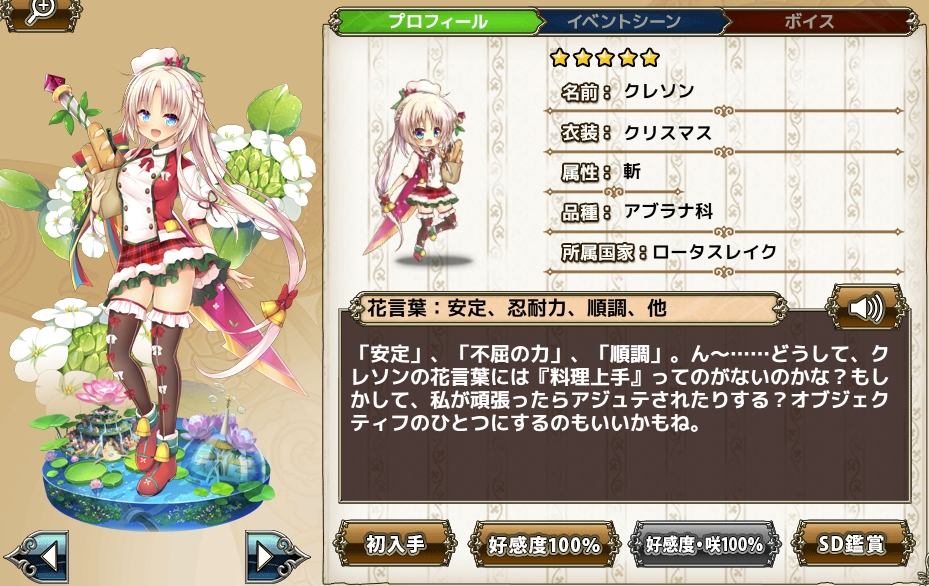 クレソン クリスマス Flower Knight Girl Wiki クレソン クリスマス Flower Knight Girl Wiki