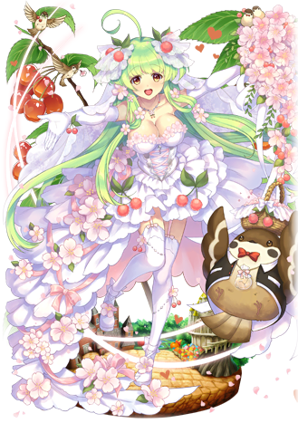 サクランボ ジューンブライド Flower Knight Girl Wiki