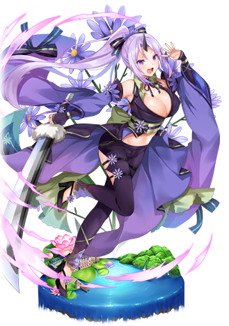 シオン ノコンギク Flower Knight Girl Wiki