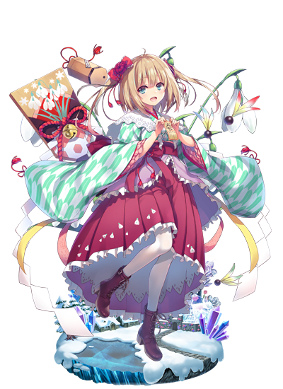 スノードロップ 新春 Flower Knight Girl Wiki