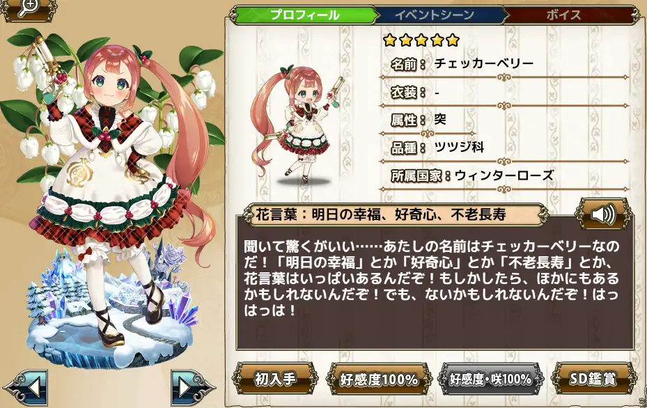 チェッカーベリー Flower Knight Girl Wiki チェッカーベリー Flower Knight Girl Wiki