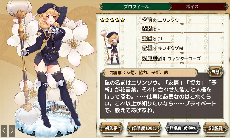 ニリンソウ Flower Knight Girl Wiki