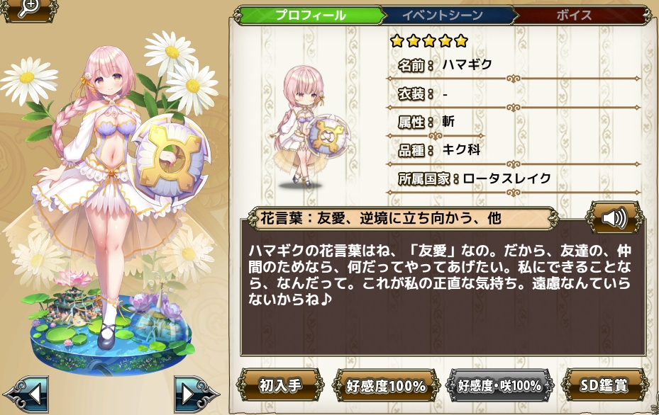 ハマギク Flower Knight Girl Wiki