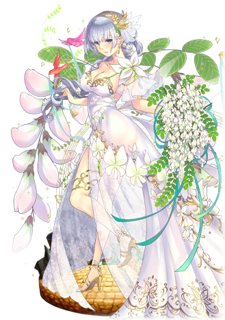 ハリエンジュ ジューンブライド Flower Knight Girl Wiki