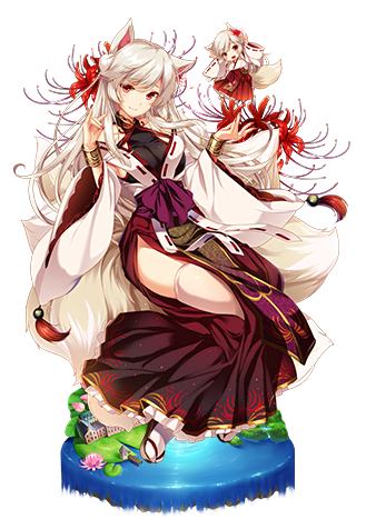 ヒガンバナ 世界花の巫女 Flower Knight Girl Wiki