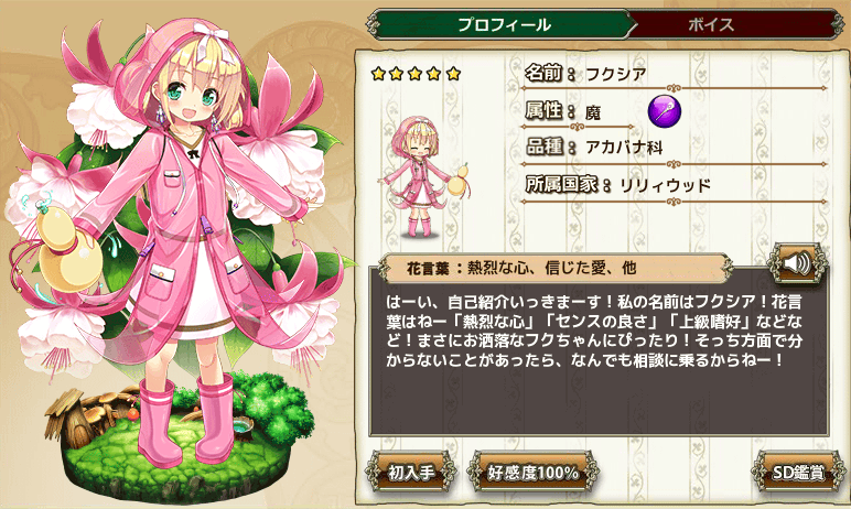 フクシア Flower Knight Girl Wiki