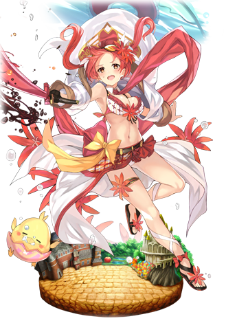 ホシクジャク 水着 Flower Knight Girl Wiki