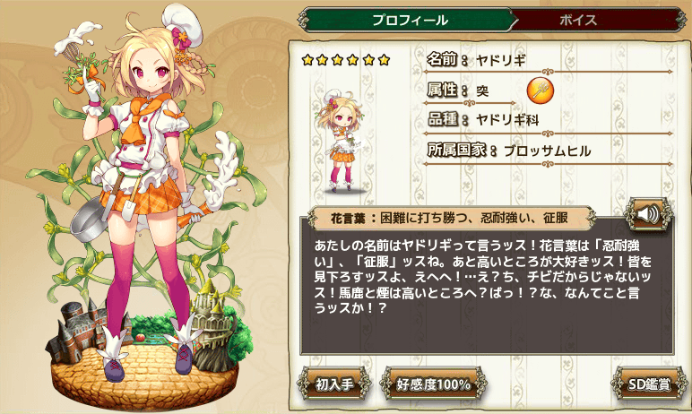 ヤドリギ Flower Knight Girl Wiki