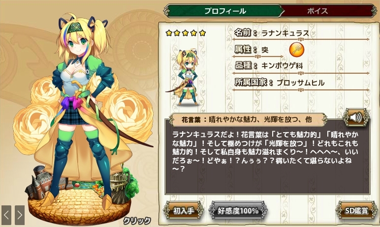 ラナンキュラス Flower Knight Girl Wiki