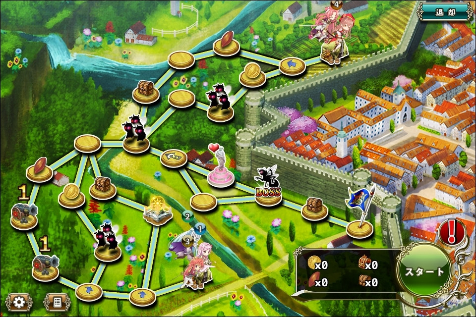 MAP E-6 - FLOWER KNIGHT GIRL 《フラワーナイトガール》 MAP E-6 - FLOWER KNIGHT GIRL 《フラワーナイトガール》