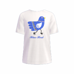 鳥の半袖Tシャツ.webp