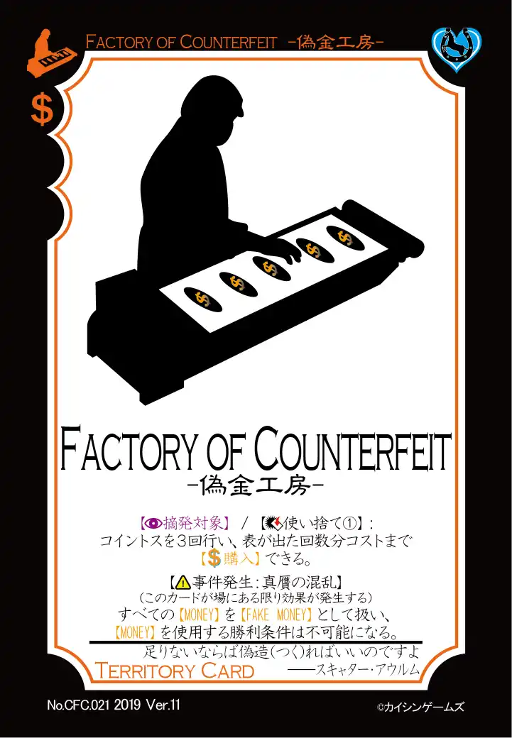 FACTORY OF COUNTERFEIT