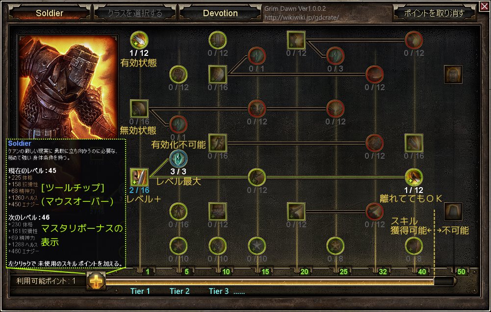 Masteries マスタリー Grim Dawn 日本語wiki Wiki