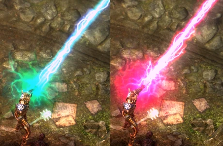 Aether Ray Difference