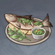 微妙な魚のミントソースグリル.png