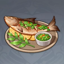 魚のミントソースグリル.png