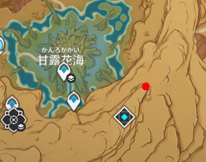 ファラクケルトの園_踊るヒルチャール_map.webp