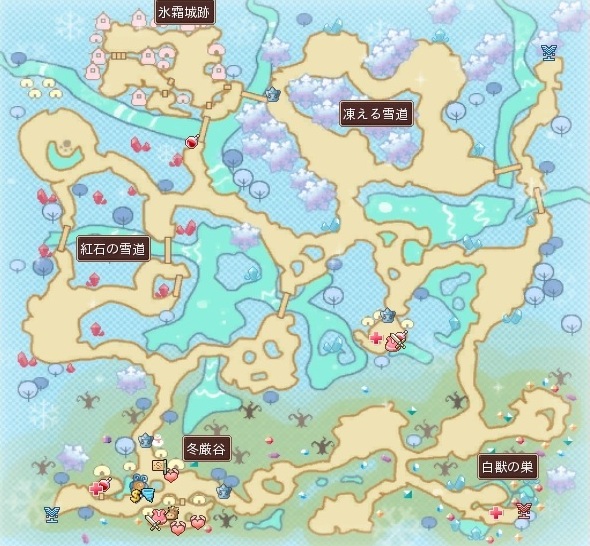 マップ 氷晶の雪原 晴空物語 Wiki マップ 氷晶の雪原 晴空物語 Wiki