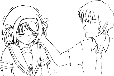 98-117 haruhi_kyon_hair_touch.png