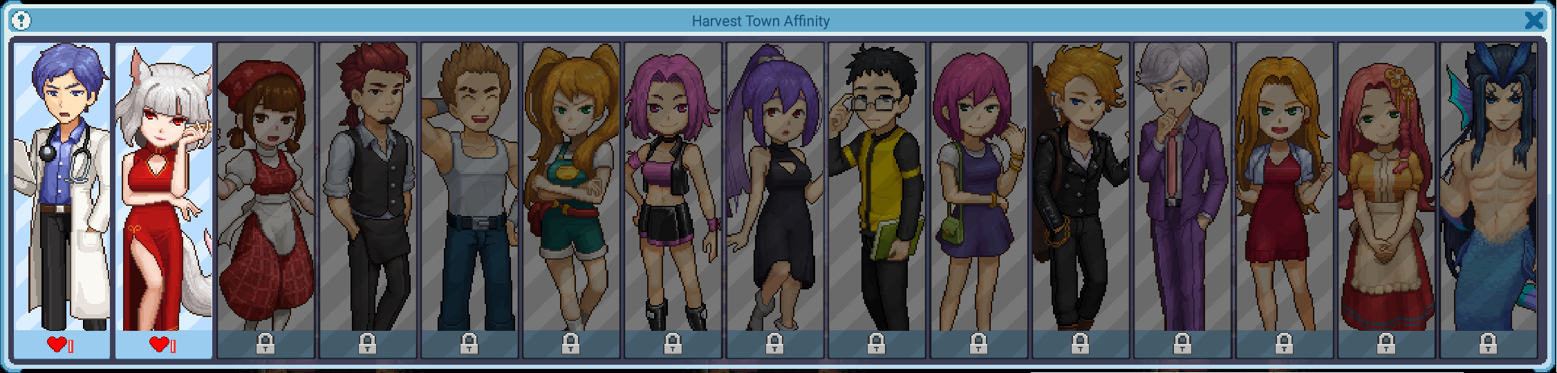 Harvest Town Affinity, Harvest Town Wiki