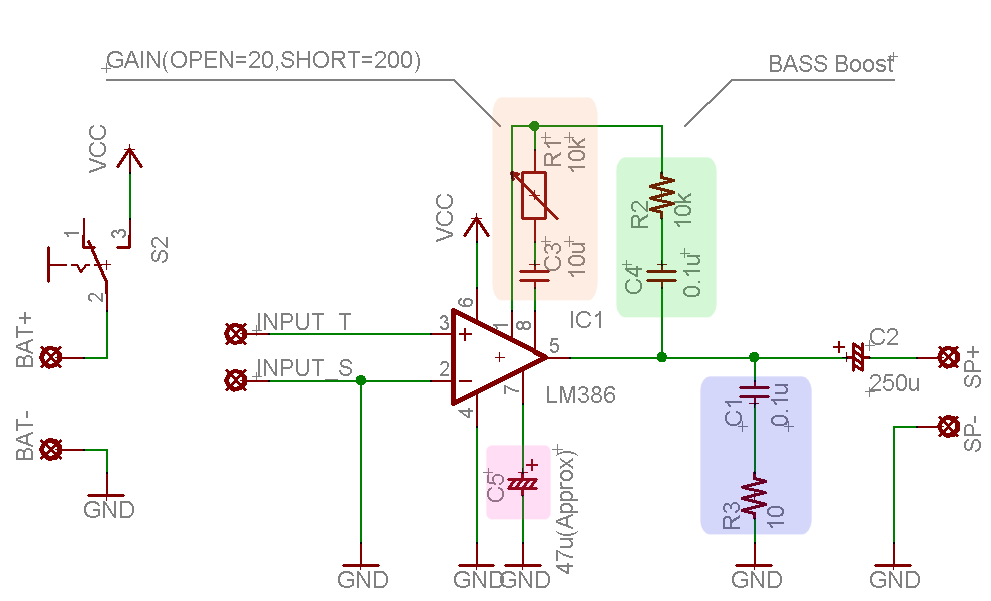 Lm386を用いたベース用小型簡易アンプの製作 ほっけみりん Wiki