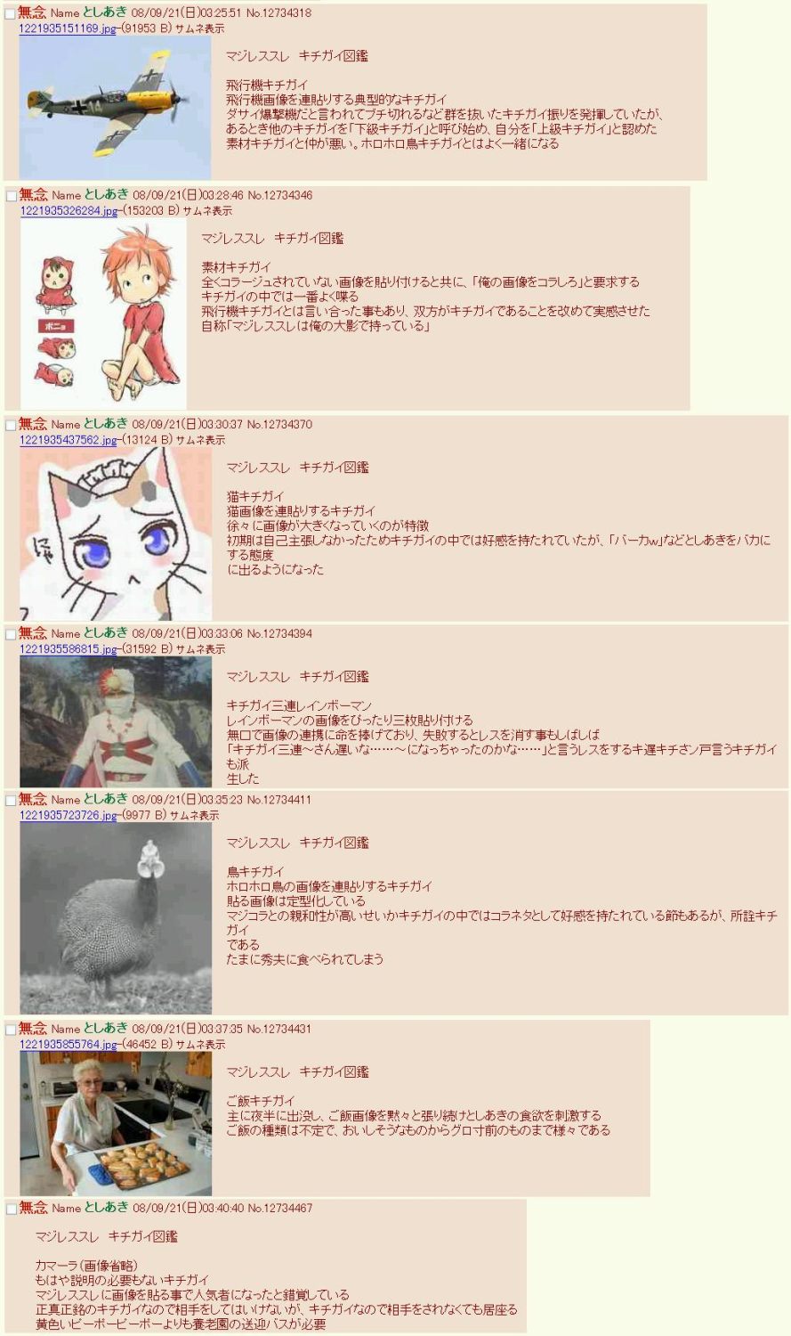 マジレススレ キチガイ図鑑 ほマ新チｗ Wiki