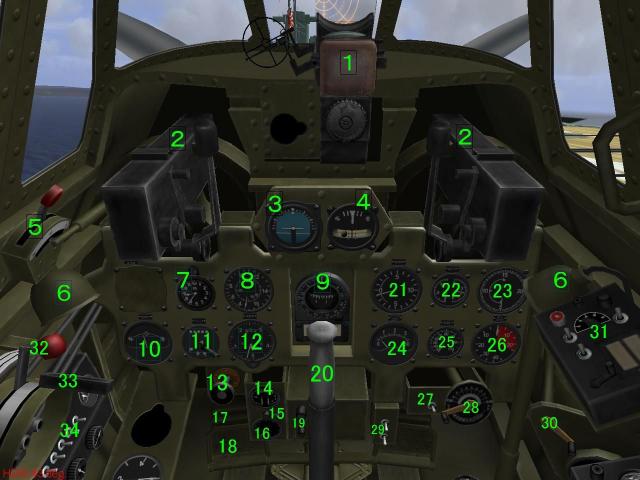 操縦席の計器 零戦 Il2 Sturmovik Wiki