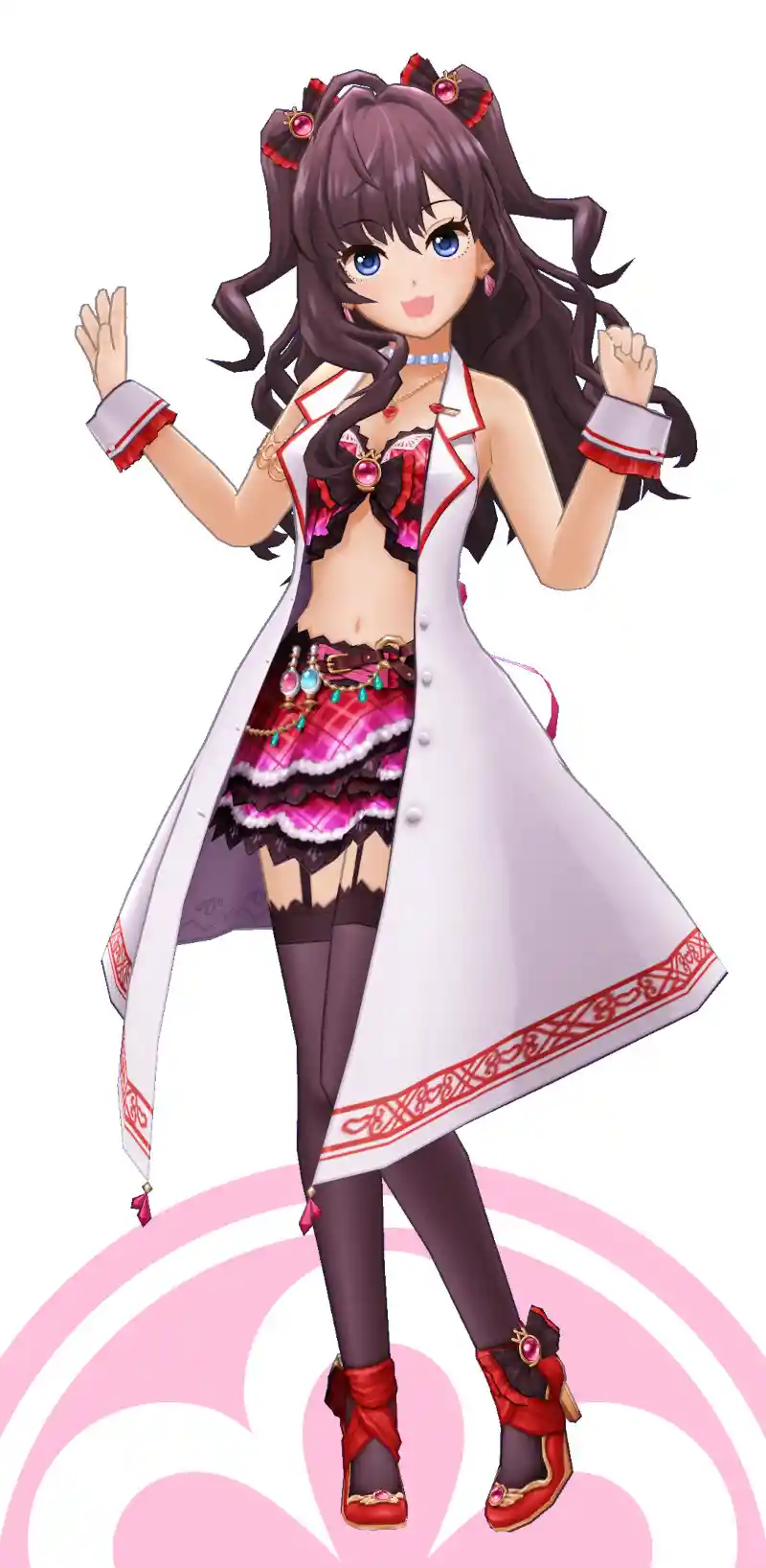 デレステ 一ノ瀬志希 SSR インビテーションダイブ 進化後 コスプレ衣装 - コスプレ
