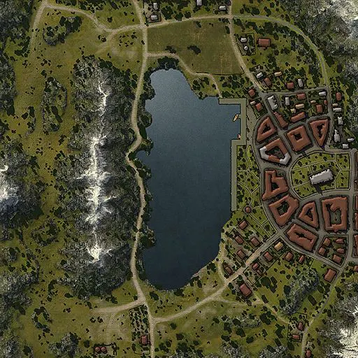 湖の村