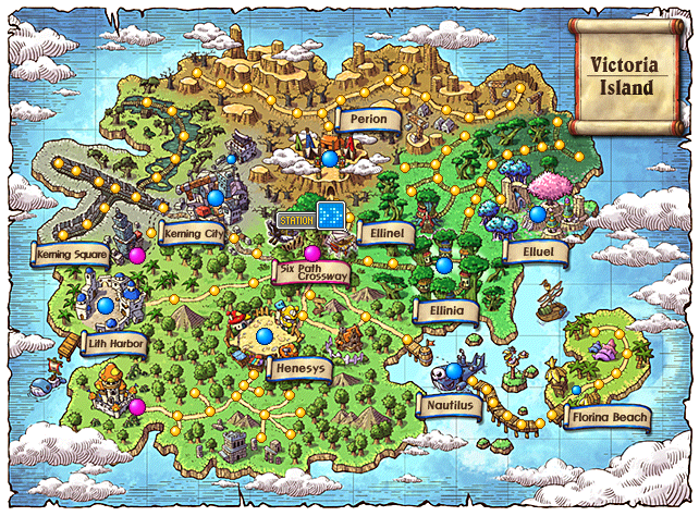 メイプル世界地図 ビクトリアアイランド Blog Of Maplestory Sura Wiki