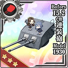 303:Bofors15.2cm連装砲 Model1930